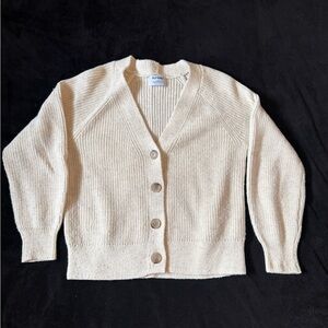 Old Navy Women's Beige Cardigan Sweater